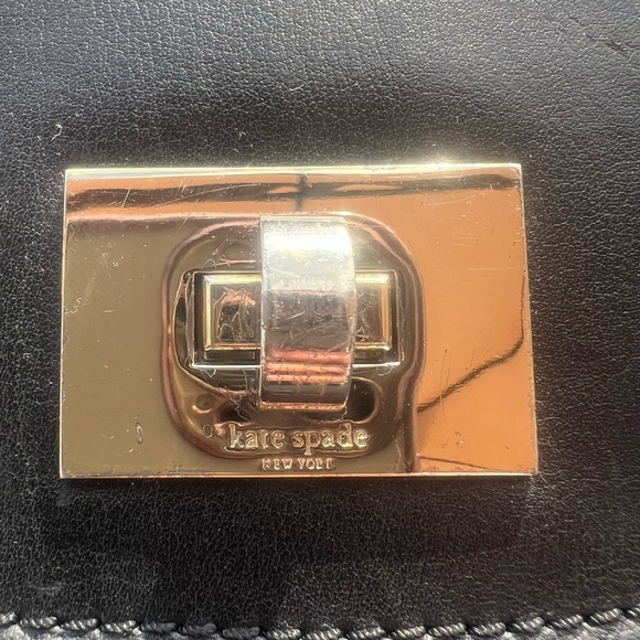 Kate Spade Black Leather Crossbody Bag - Picture 3 of 8